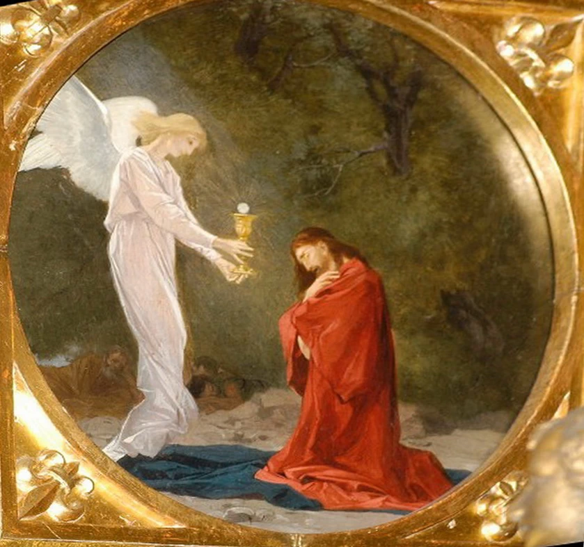 Ancona con Madonna e Santi - Orazione nell'orto del Gethsemani